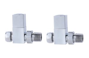 silver radiator valve